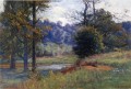 A lo largo del arroyo, también conocido como Zionsville, paisajes impresionistas de Indiana, Theodore Clement Steele